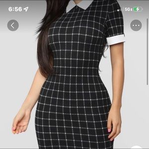 Black Collard Dress